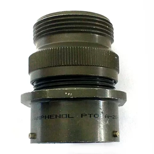 CONECTOR CIRCULAR MILITAR TAMAÑO 20. 16 PINES. Marca: AMPHENOL. Referencia: PT01A-20-16P