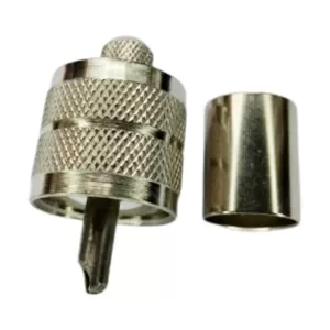 CONECTOR PL259 MACHO PARA RG214 CRIMP PL259M-CR-RG214