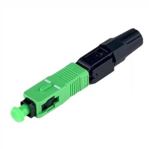 CONECTOR RAPIDO DE FO SC/APC MONOMODO FIBRA FTTH VICOM Ref: CR-SC/APC-FO