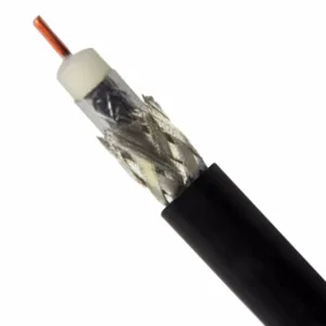 CABLE COAXIAL RG6 BLINDAJE ALUMINIO 90% 75 OHM. Marca: VICOM. Referencia: RG-6U