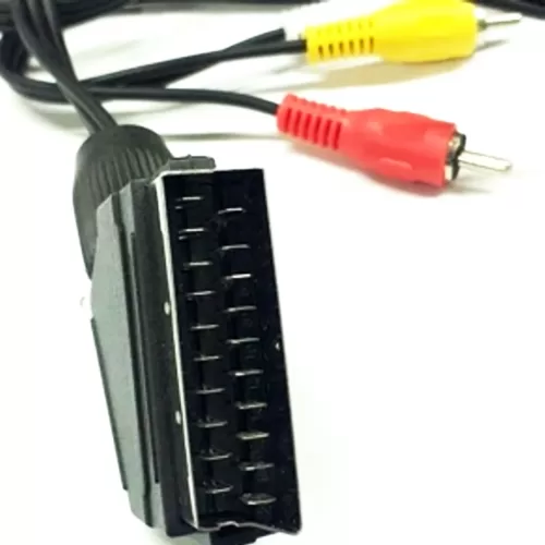 CONVERTIDOR EXTENSION SCART 3RCA GENERICO Referencia: C80902