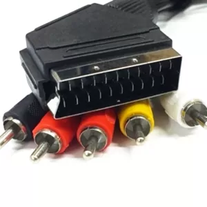 CONVERTIDOR EXTENSION SCART 5RCA GENERICO Referencia: C80903