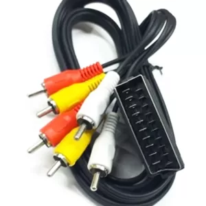 CONVERTIDOR EXTENSION SCART 6RCA GENERICO Referencia: SV-631S