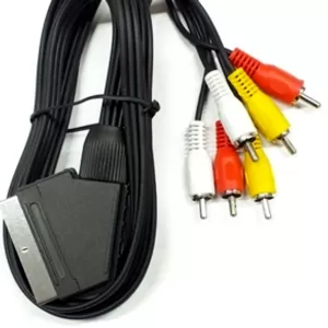 CONVERTIDOR EXTENSION SCART 6RCA GENERICO Referencia: SV-631S