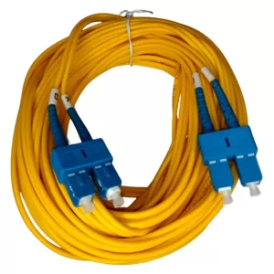 PATCH CORD FO SM SC/UPC-SC/UPC DX 3MM 15M VICOM Referencia: SC-UPC/SC-UPC-SM-DX-15M