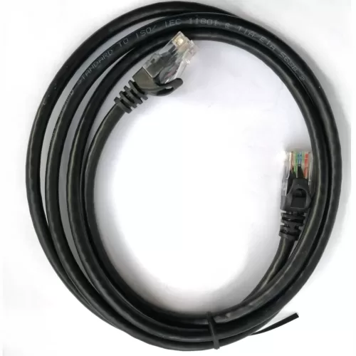 PATCH CORD UTP CAT6A CERT 100% COBRE NEGRO 1.5 M VICOM Referencia: VIC-PT6A-1-5 BC