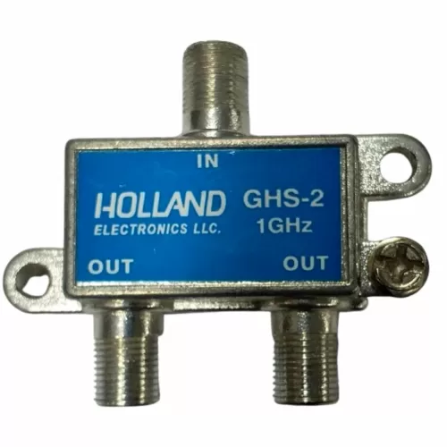 SPLITTER 2 SALIDAS 1GHZ HOLLAND Referencia: GHS-2