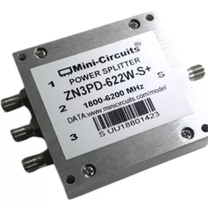 SPLITTER 3 SALIDAS 1800-6200MHZ CONECTOR SMA MINI-CIRCUITS Referencia: ZN3PD-622W-S +