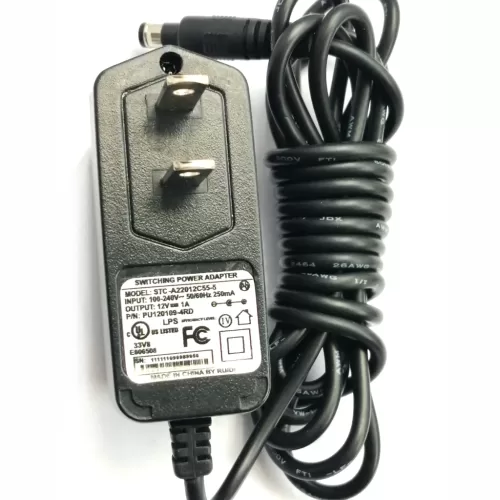 AC-DC ADAPTADOR 12V A 1A GENERICO Referencia: ST-S22012C55-5