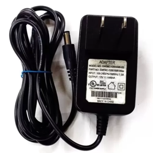 AC-DC ADAPTADOR 12V A 1.5A GENERICO Referencia: SW24C-1200-1500-US