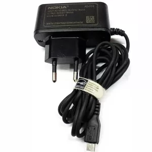 AC-DC ADAPTADOR 5.0V A 1.200MA NOKIA Referencia: AC-10E