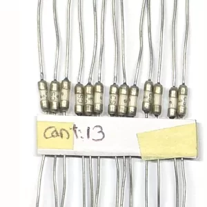 Picofusibles 3A 125v Tipo Resistencia de 1/4w 2.3x8mm