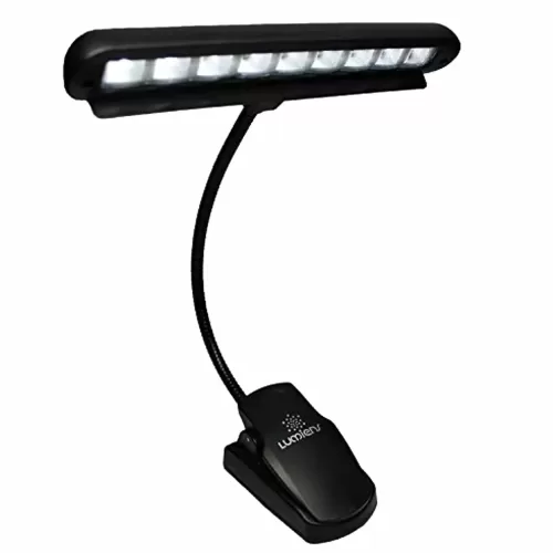 LAMPARA CON CLIP PARA ATRILES LUZ LED SIN PARPADEO LUMIENS Referencia: L9-LUMIENS