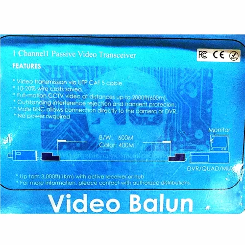 VIDEO BALUM CAT 5 T-HD CABLE (PAR) Referencia: NVL-206