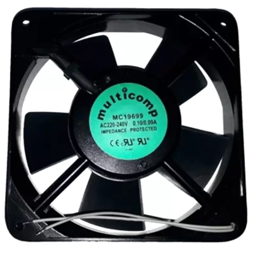 VENTILADOR 240VAC 0.09A 2 CABLES 4.7CM MC19699