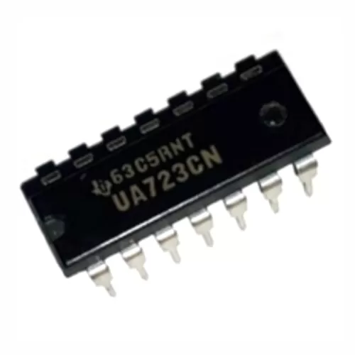 IC 150MA AJUSTABLE POSITIVO VOLTAGE. Marca: REGULADOR TEXAS INSTRUMENTS Referencia: UA723CN
