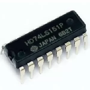 IC 1-OF-8 DATA SELECTOR / MULTIPLEXER WITH STROBE HD74LS151P