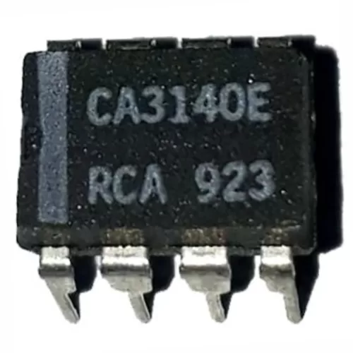 IC 4.5MHZ BIMOS OPERATIONAL AMPLIFIER MOSFET. Marcas: HITACHI – RCA. Referencia: CA3140AE