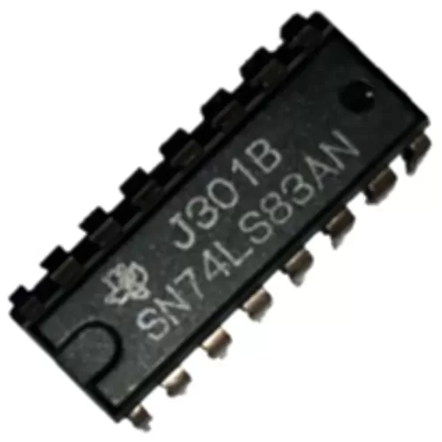 IC 4-BIT BINARY FULL ADDER WITH FAST CARRY. Marca: TEXAS INSTRUMENTS Referencia: SN74LS83AN