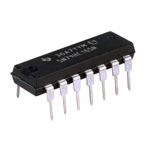 IC 8-BIT PARALLEL LOAD SHIFT REGISTERS. Marca: TEXAS INSTRUMENTS. Referencia: SN74HC165N