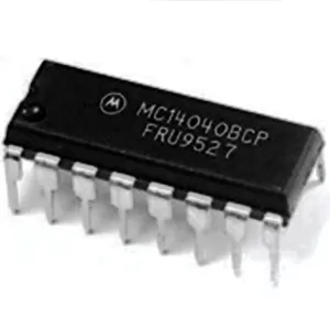 IC CMOS 12 STAGE RIPPLE CARRY BINARY COUNTER/DIVID MOTOROLA Referencia: MC14040BCP