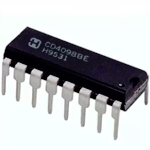 IC CMOS DUAL MONOSTABLE MULTIVIBRATOR. Marca: HITACHI SEMICUNDUCTOR. Referencia: CD4098BE