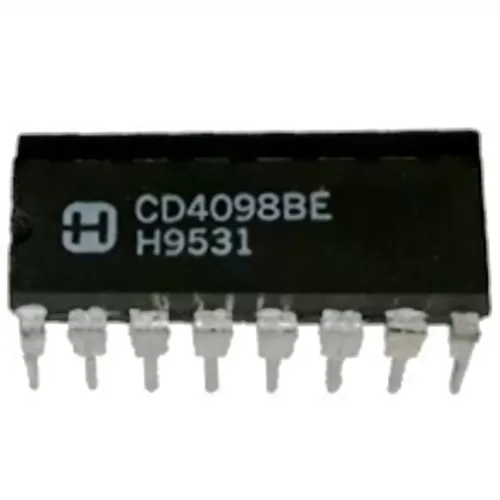 IC CMOS DUAL MONOSTABLE MULTIVIBRATOR. Marca: HITACHI SEMICUNDUCTOR. Referencia: CD4098BE