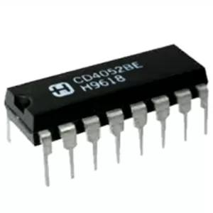 IC CMOS SINGLE 8 CH ANALOG MULTIPLEXER/DEMULTIPLEX. Marca: HITACHI SEMICUNDUCTOR. Referencia: CD4052BE