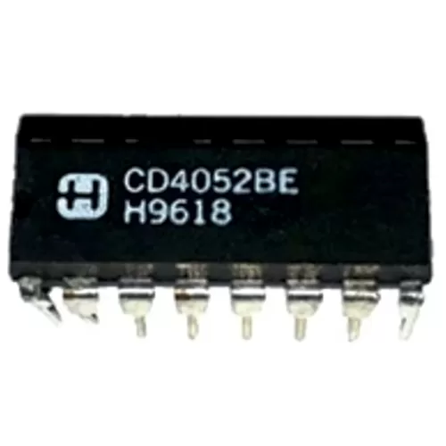 IC CMOS SINGLE 8 CH ANALOG MULTIPLEXER/DEMULTIPLEX. Marca: HITACHI SEMICUNDUCTOR. Referencia: CD4052BE