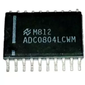 IC CONVERSOR ANALOGO A DIGITAL ADC SMD. Marca: NATIONAL SEMICONDUCTOR. Referencia: ADC0804LCWM