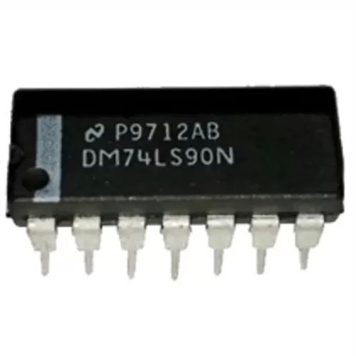 IC DECADE AND BINARY COUNTERS. Marca: NATIONAL SEMICONDUCTOR. Referencia: DM74LS90N