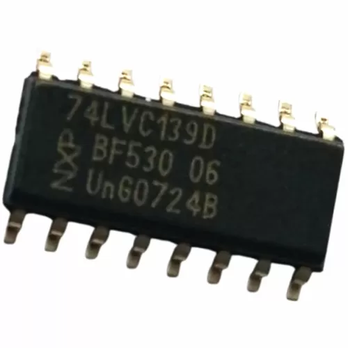 IC DUAL 2-4 DECODER/DEMUX 3.3V DUAL SMD 74LVC139D