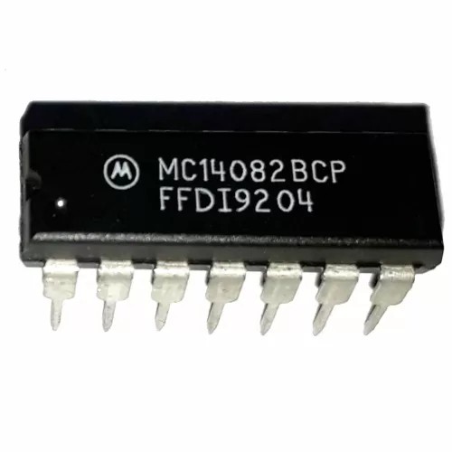 IC DUAL 4 INPUT AND GATE CD4082. Marcas: PHILIPS- MOTOROLA. Referencia: HEF4082B