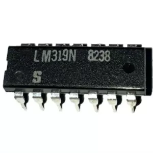 IC DUAL VOLTAGE COMPARATOR. Marca: NEW JAPAN RADIO CO. Referencia: LM319N