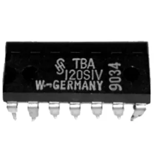 IC FM ZF VERSTARKER MIT DEMODULATOR. Marca: TBA. Referencia: TBA120SIV