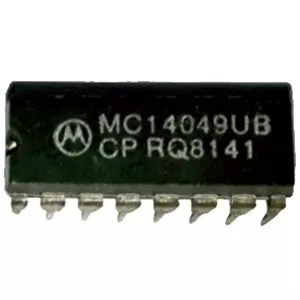 IC HEX INVERTER/BUFFER. Marca: MOTOROLA. Referencia: MC14049UB