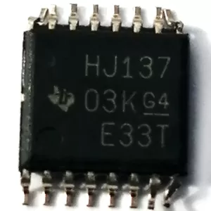 IC HIGH SPEED CMOS LOGIC 3 TO 8 LINE DECODER DEMUL. Marca:TEXAS INSTRUMENTS. Referencia: CD74HC137PW