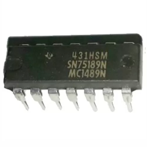 IC INTERFAZ RS-232 QUAD LINE. Marca: TEXAS INSTRUMENTS. Referencia: SN75189N