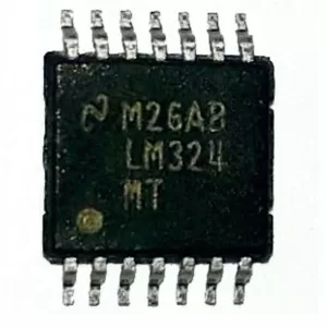 IC LOW POWER QUAD OPERATIONAL AMPLIFIERS. Marca: NATIONAL SEMICONDUCTOR. Referencia: LM324D