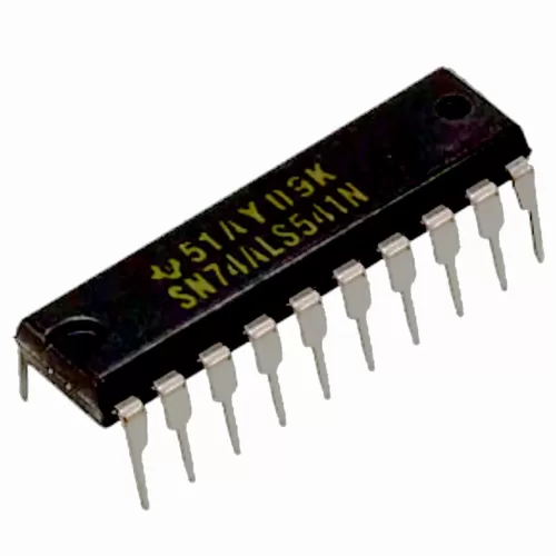 IC OCTAL BUFFER AND LINE DRIVER CON 3 STATE OUT. Marca: TEXAS INSTRUMENTS. Referencia: SN74ALS541N