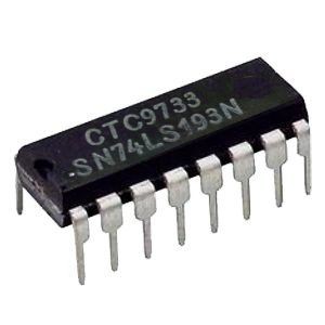 IC SYNCHRONOUS 4-BIT UP/DOWN BINARY COUNTERS WITH SN74LS193N