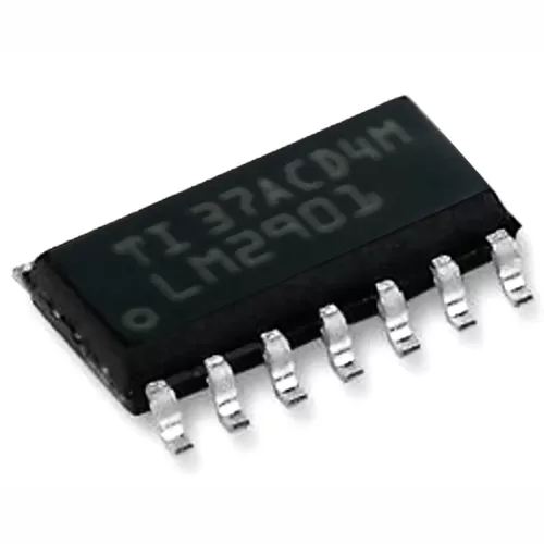 IC COMPARADOR DIFERENCIAL CUÁDRUPLE DE 30 V. Referencia: LM2901. MARCA: TEXAS INSTRUMENTS