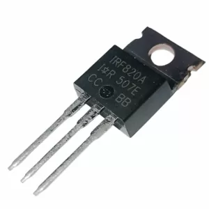 MOSFET N-CH 500V 2.5W 2.5A. Marca: IR. Referencia: IRF820A