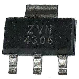 MOSFET N-CH 60V 2.1A 0.33OHM ZVN4306GV