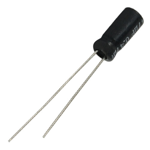 CAPACITOR ELECTROLITICO 0.47 UF 50V 140-XRL50V.47-RC