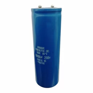 CAPACITOR ELECTROLITICO 10000uF 250V SCREW. Marca: VISHAY. Referencia: 36DX85C