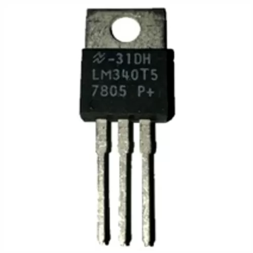 REGULADOR DE VOLTAJE 5V 3-TERMINAL POSITIVO FIXED. Marca: NATIONAL SEMICONDUCTOR. Referencia LM340T5