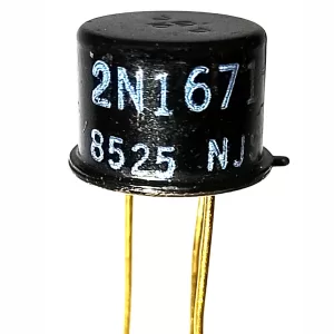 TRANSISTOR PROPOSITO GENERAL UNIJUNCTION. Marca: NJS. Referencia: 2N1671A.