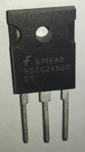 IGBT 24A 600V N-CH HGTG24N60D1
