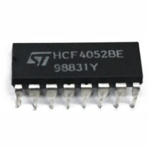 IC CMOS SINGLE 8 CH ANALOG MULTIPLEXER/DEMULTIPLEX ST SEMICUNDUCTOR. ST. Referencia: HFC4052BE